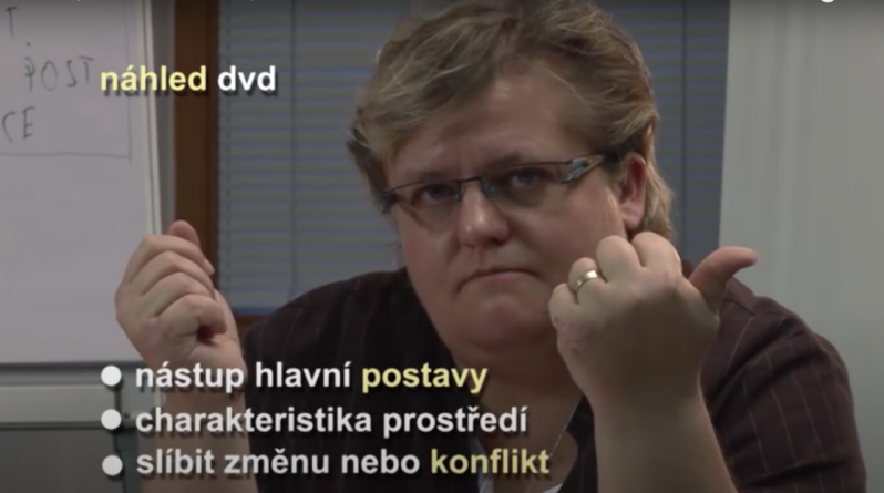Výukové video - téma: PŘÍBĚH